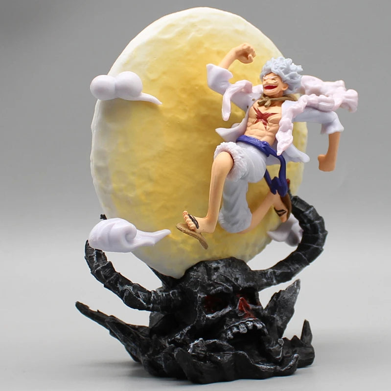 Figurine Led Luffy Gear 5   14CM