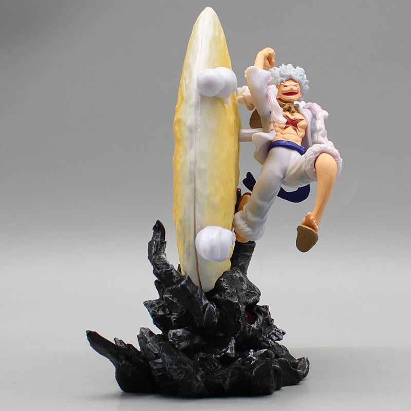 Figurine Led Luffy Gear 5   14CM