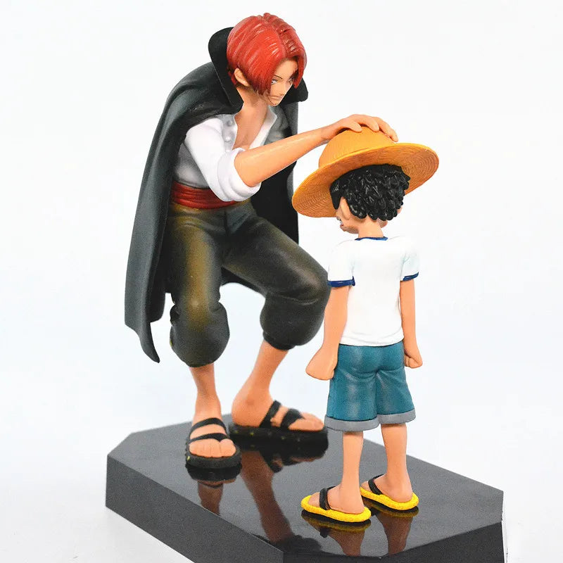 Figurine One Peace Shanks et luffy 18CM