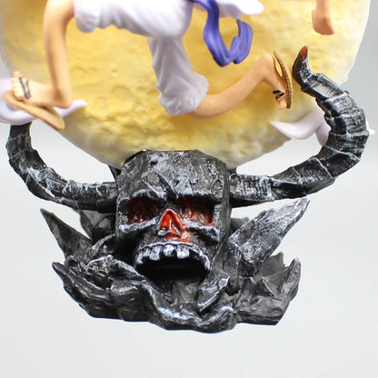 Figurine Led Luffy Gear 5   14CM