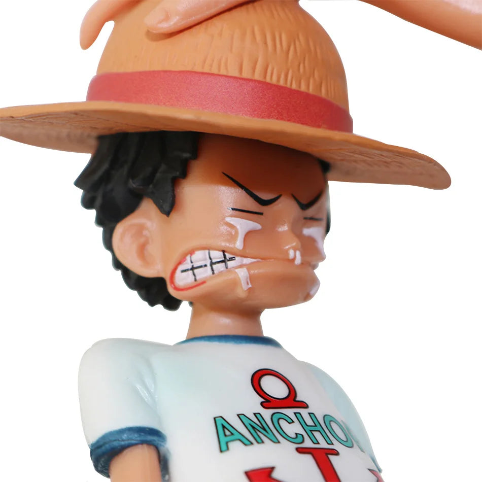 Figurine One Peace Shanks et luffy 18CM