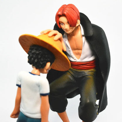 Figurine One Peace Shanks et luffy 18CM